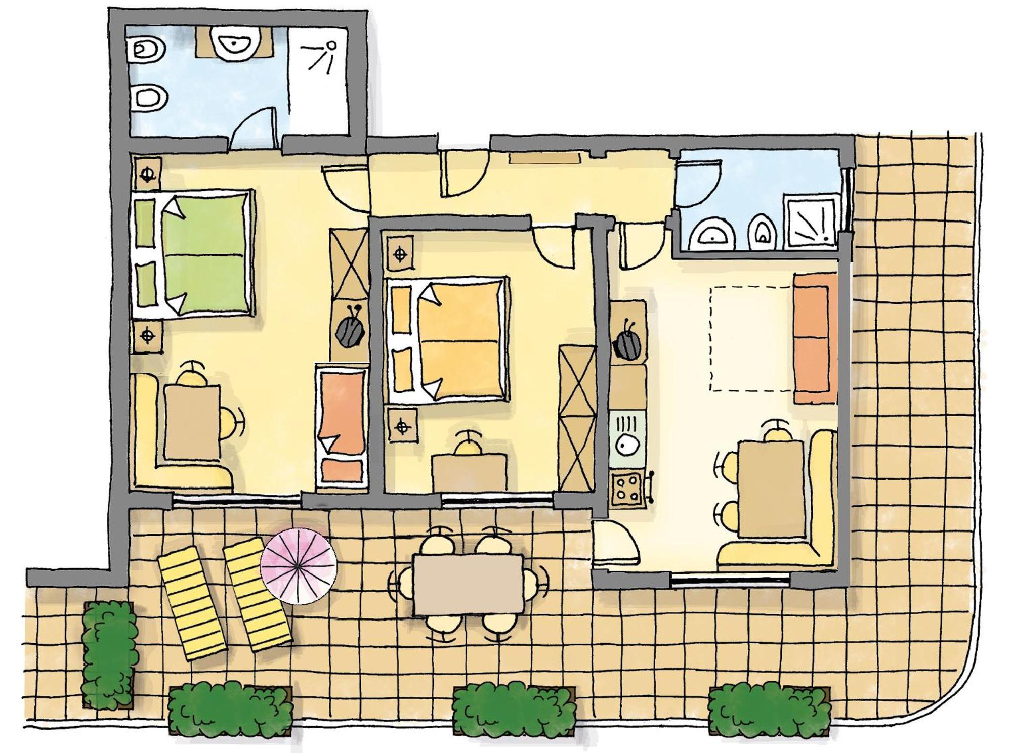 Appartements Kerschbaumer فلدثرنز الغرفة الصورة